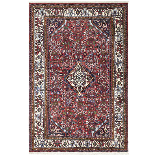 HAND KNOTTED PURE WOOL ASAD ABAD 205X135CM