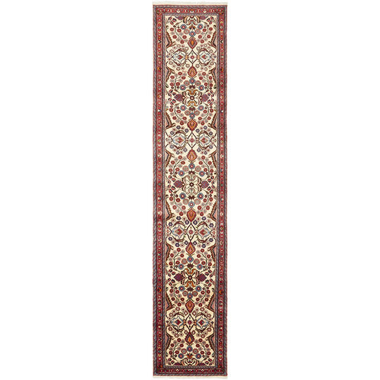 Hand Knotted Pure Wool Rodbar Rug 390X80CM