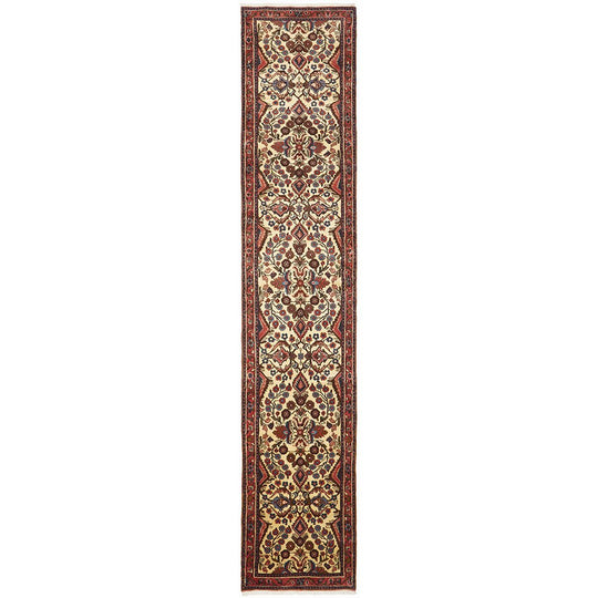 Hand Knotted Pure Wool Rodbar Rug 400X80CM