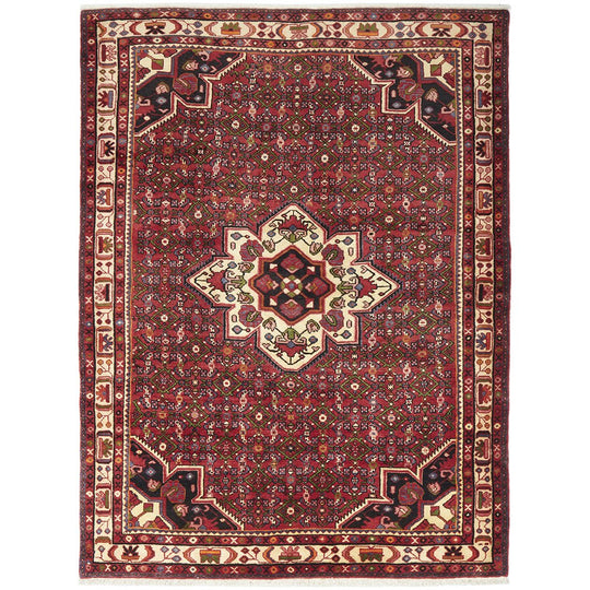 PERSIAN HAND KNOTTED  BROJERD RUG 206X157CM