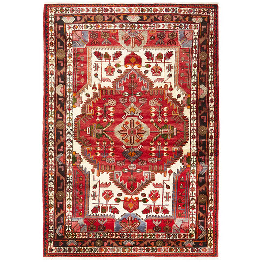 Hand-Knotted Pure Wool Nahavand Rugs 200X138 CM