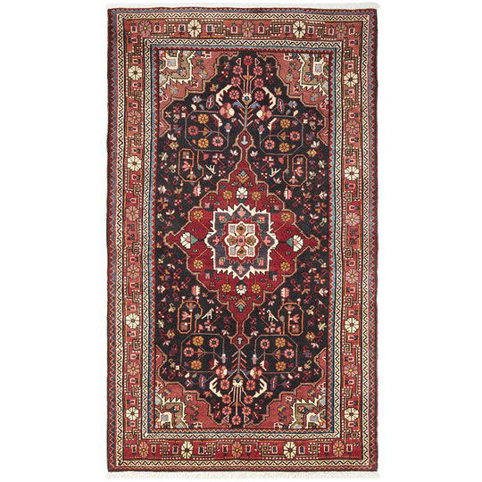 PERSIAN HAND KNOTTED TOYSERKAN RUG 217 X128 CM