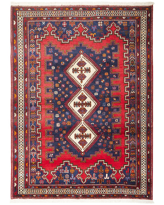 Hand Knotted Pure Wool Sirjan Rug 215X158CM