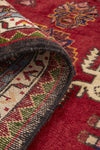 PERSIAN HAND KNOTTED TORSEKAN RUG 210X130 CM
