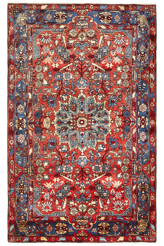Hand Knotted Pure Wool Nahavand Rug 237X158CM