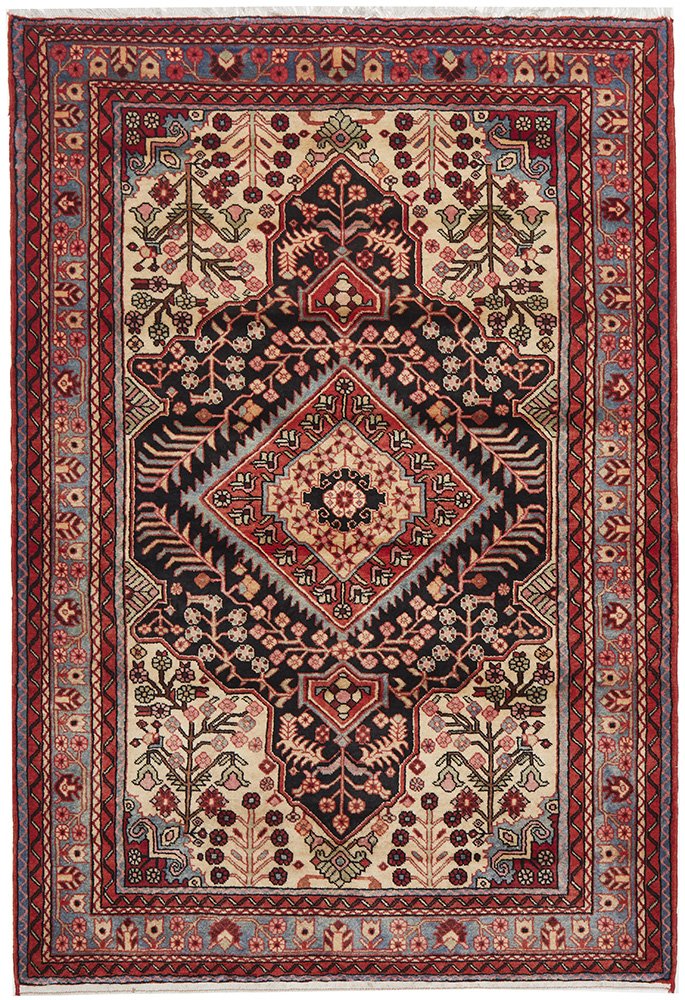 PERSIAN HAND KNOTTED NAHAVAND RUG 235X160CM