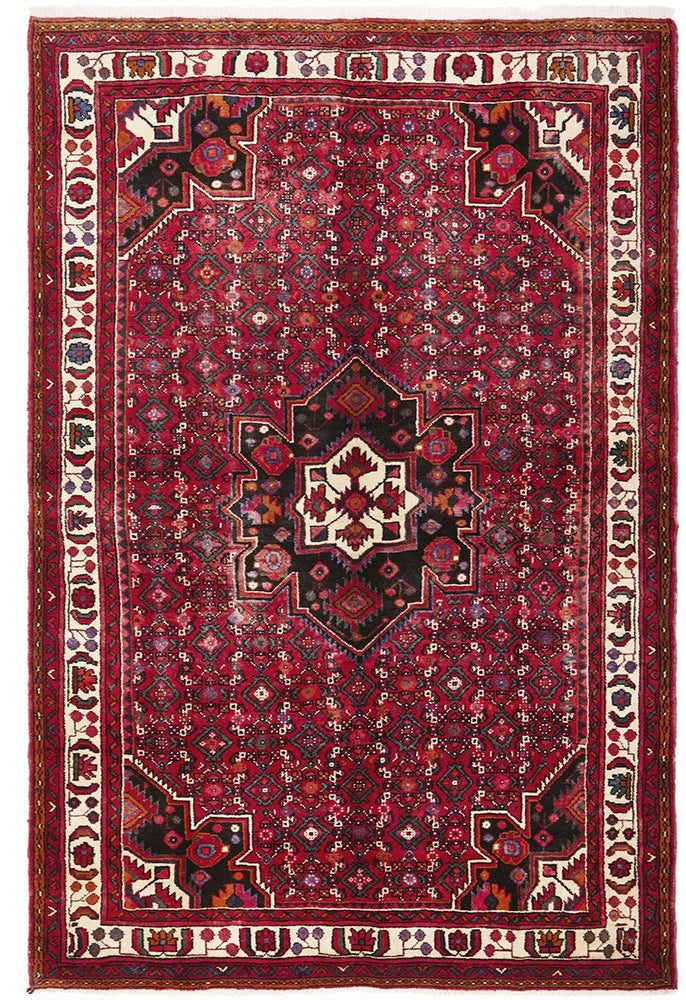 Hand Knotted Pure Wool Hosein Abad Rug 240X160CM