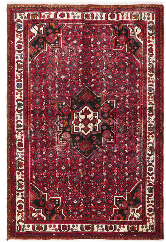 Hand Knotted Pure Wool Hosein Abad Rug 240X160CM