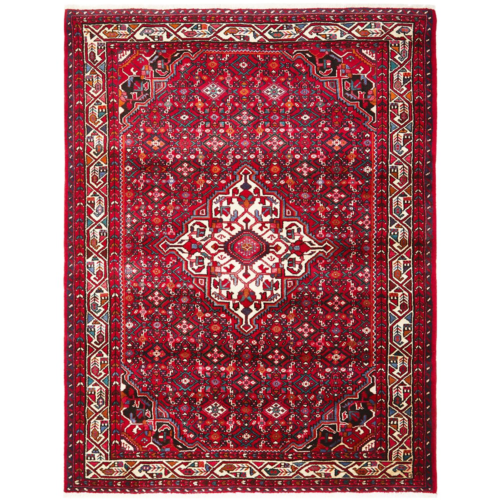 Hand Knotted Pure Wool Hosein Abad Rug 220X170CM