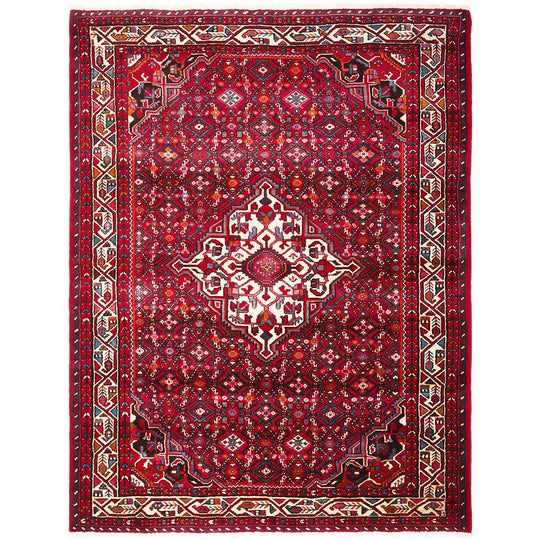 Hand Knotted Pure Wool Hosein Abad Rug 220X170CM