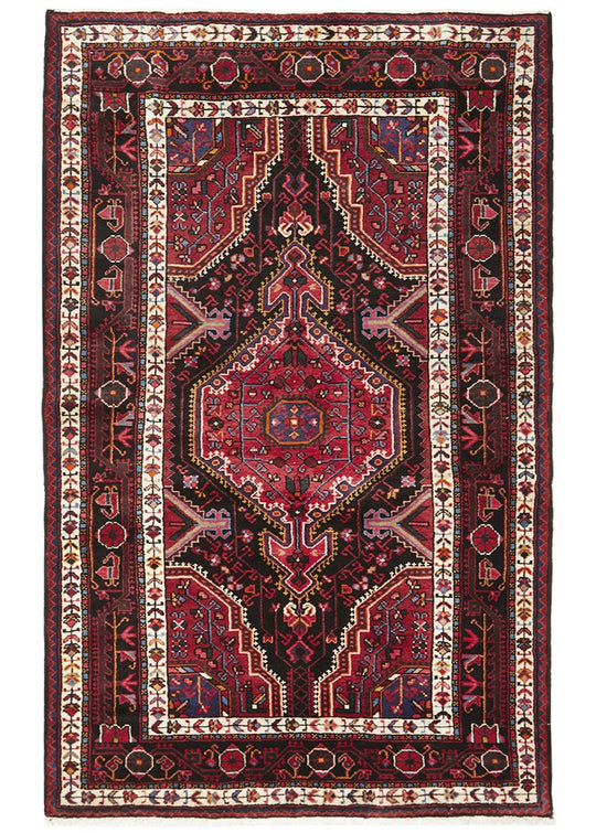 Hand Knotted Pure Wool Toyserkan Rug 205X127cm