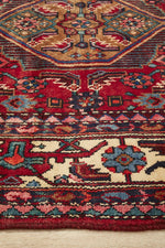 PERSIAN HAND KNOTTED  BROJERD RUG 253X142CM