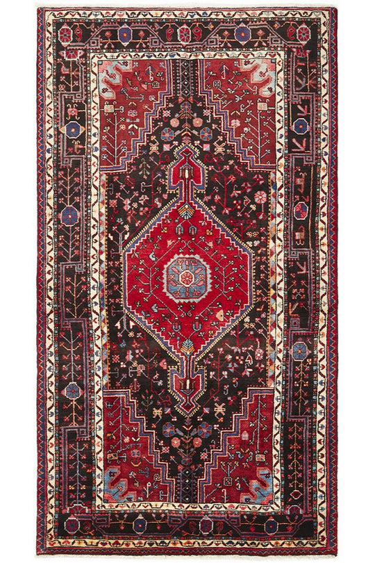 Hand Knotted Pure Wool Toyserkan Rug 247X136CM