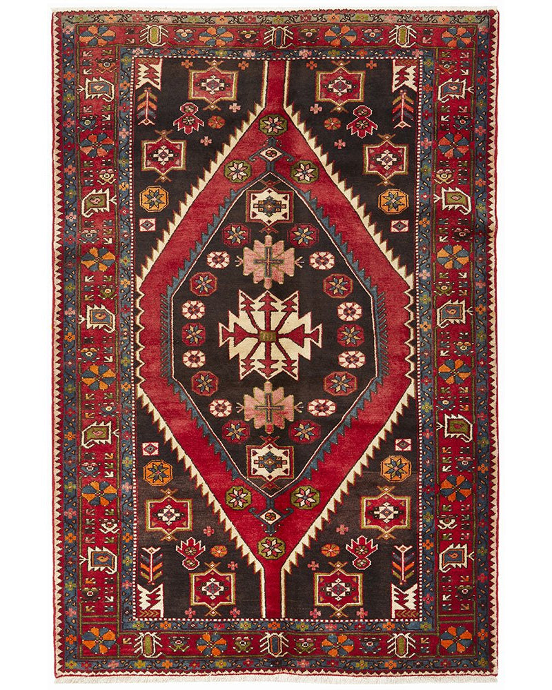Hand Knotted Pure Wool Toyserkan Rug 210X132cm