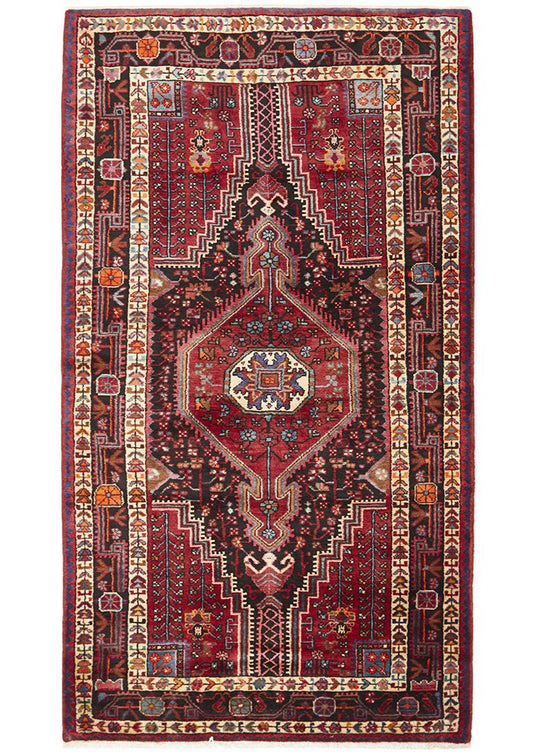 Hand Knotted Pure Wool Toyserkan Rug 228X127cm