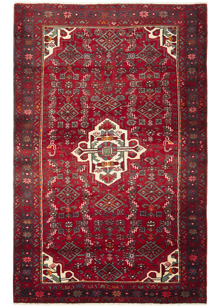 Hand Knotted Pure Wool Nahavand Rug 258X157cm