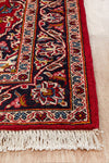 PERSIAN HAND KNOTTED RUG RUNNER KASHAN  305X105CM