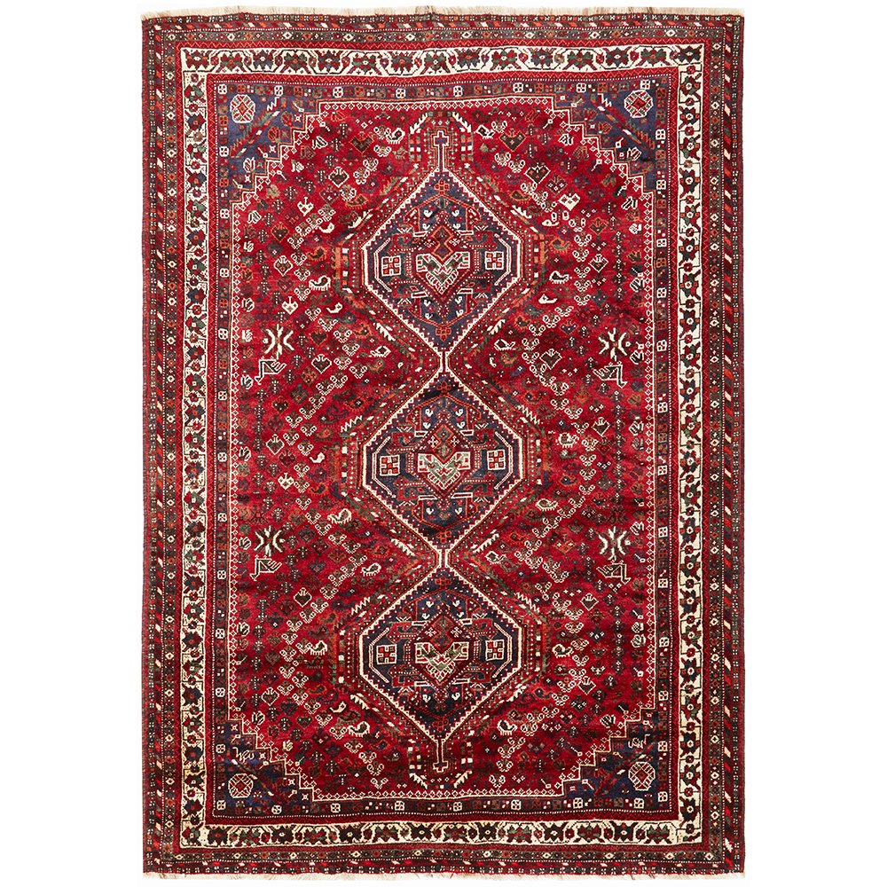 SHIRAZ HAND KNOTTED PERSIAN RUG