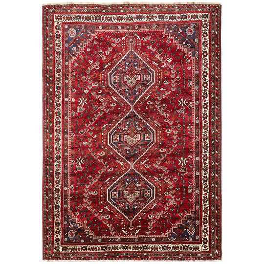 SHIRAZ HAND KNOTTED PERSIAN RUG