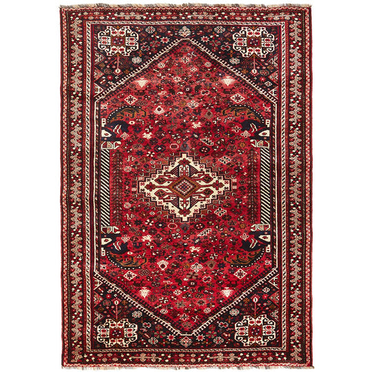 SHIRAZ HAND KNOTTED PERSIAN RUG