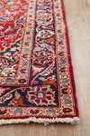 PERSIAN HAND KNOTTED RUG RUNNER KASHAN  405X93CM