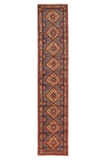 PERSIAN HAND KNOTTED RUG 390X75 CM