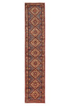 PERSIAN HAND KNOTTED RUG 390X75 CM