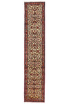 HAND KNOTTED PERSIAN RUG 385X78 CM