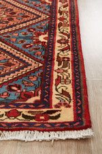 HAND KNOTTED PERSIAN RUG 407X82 CM