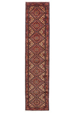 HAND KNOTTED PERSIAN RUG 390X78CM