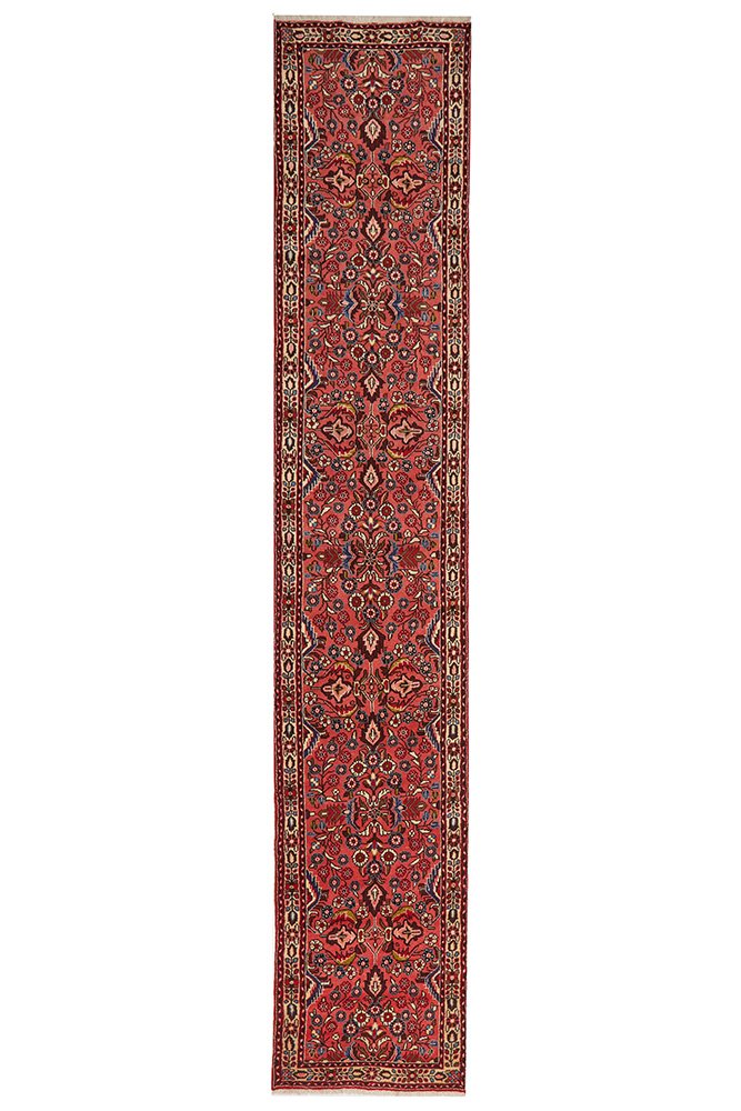 HAND KNOTTED PERSIAN RUG 400X72 CM