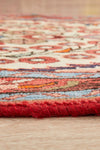 HAND KNOTTED PERSIAN RUG 403X88 CM
