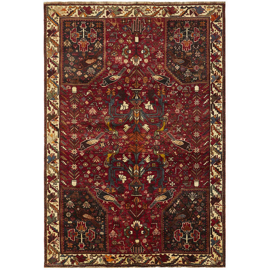 Shiraz Hand Knotted Persian Rug 265X185CM