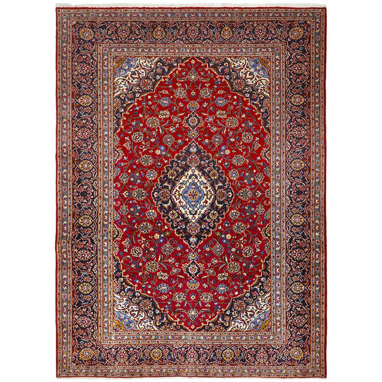 Hand Knotted Persian Rug Kashan Rug 348X252CM