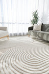 CONTEMPORARY PLAIN & TEXTURED ABBEY MIXED RUG