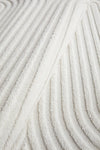 CONTEMPORARY PLAIN & TEXTURED CARL WHITE RUG