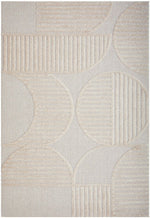 CONTEMPORARY PLAIN & TEXTURED CLEO-BEIGE RUG