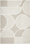 CONTEMPORARY PLAIN & TEXTURED LEO-MIXED RUG