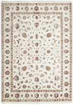 INDIAN HANDMADE WOOL & SILK RUG - 295X195CM