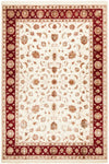 INDIAN HANDMADE WOOL & SILK RUG -291X198CM