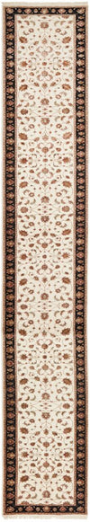 INDIAN HANDMADE FINE WOOL & SILK RUG -615X81CM