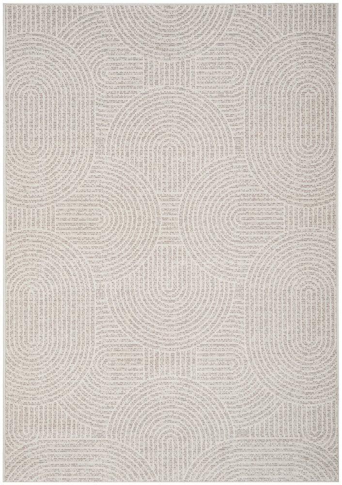 Klarna Tan Wool Rug Grey Natural