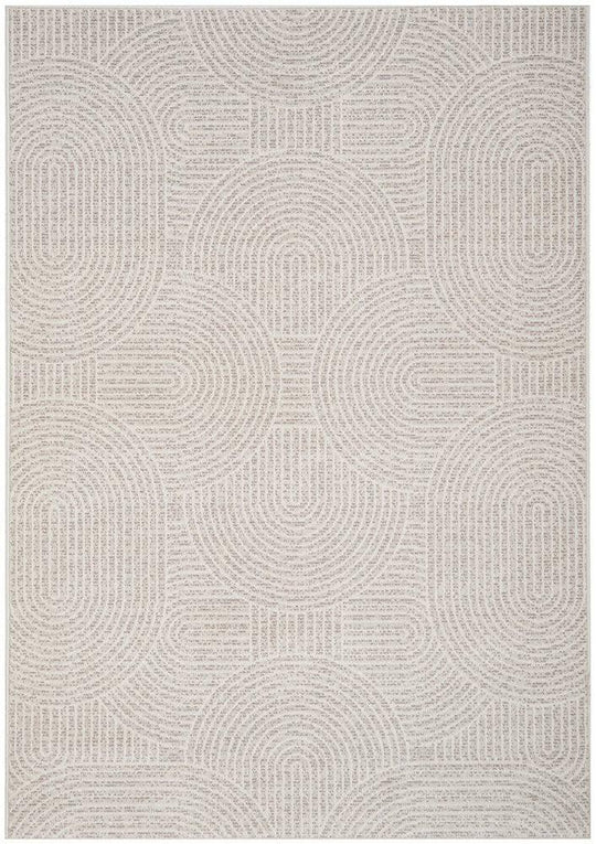Klarna Tan Wool Rug Grey Natural