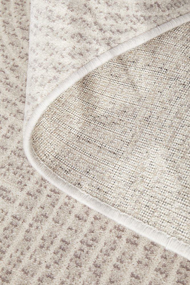 Klarna Tan Wool Rug Grey Natural