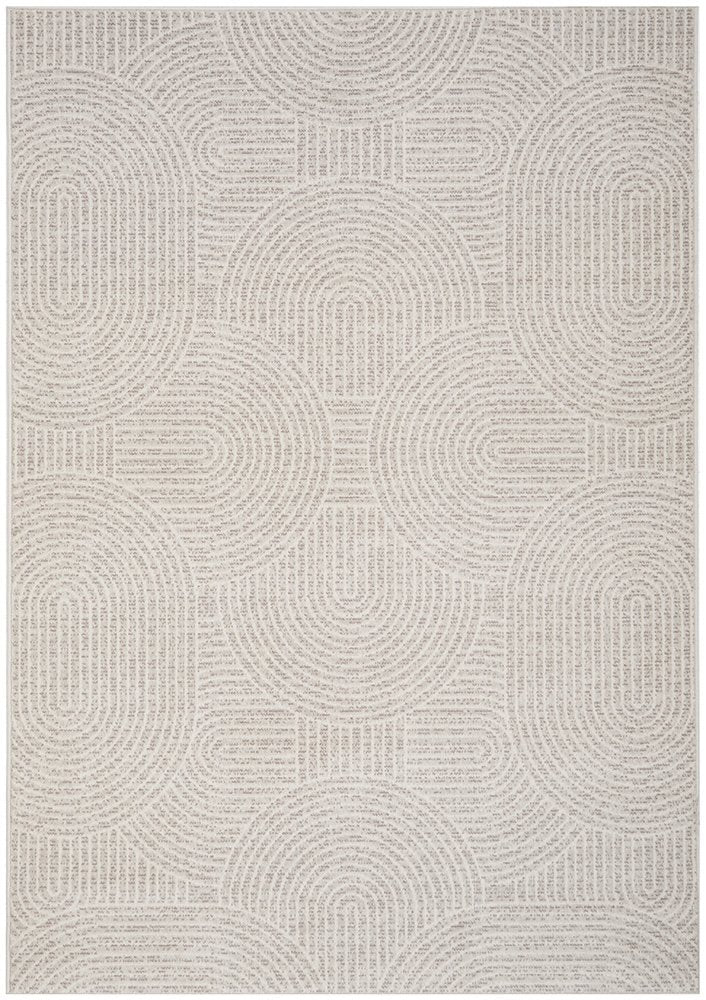 Klarna Tan Wool Rug Grey Natural