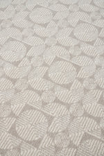 Klarna Tan Wool Rug Silver Natural