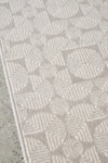 Klarna Tan Wool Rug Silver Natural