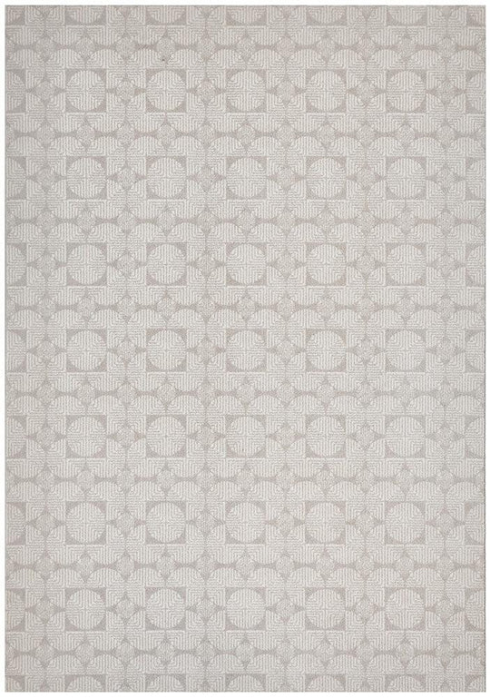Klarna Tan Wool Rug Silver Natural
