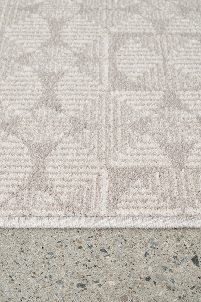 Klarna Tan Wool Rug Silver Natural