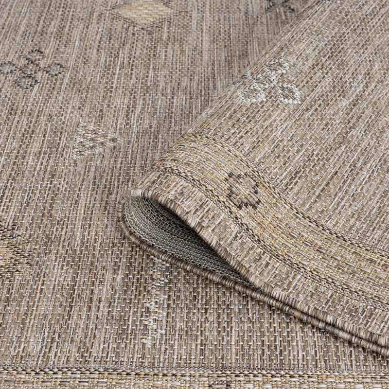 Indoor/outdoor Flat-Weave 560 Ash Rug